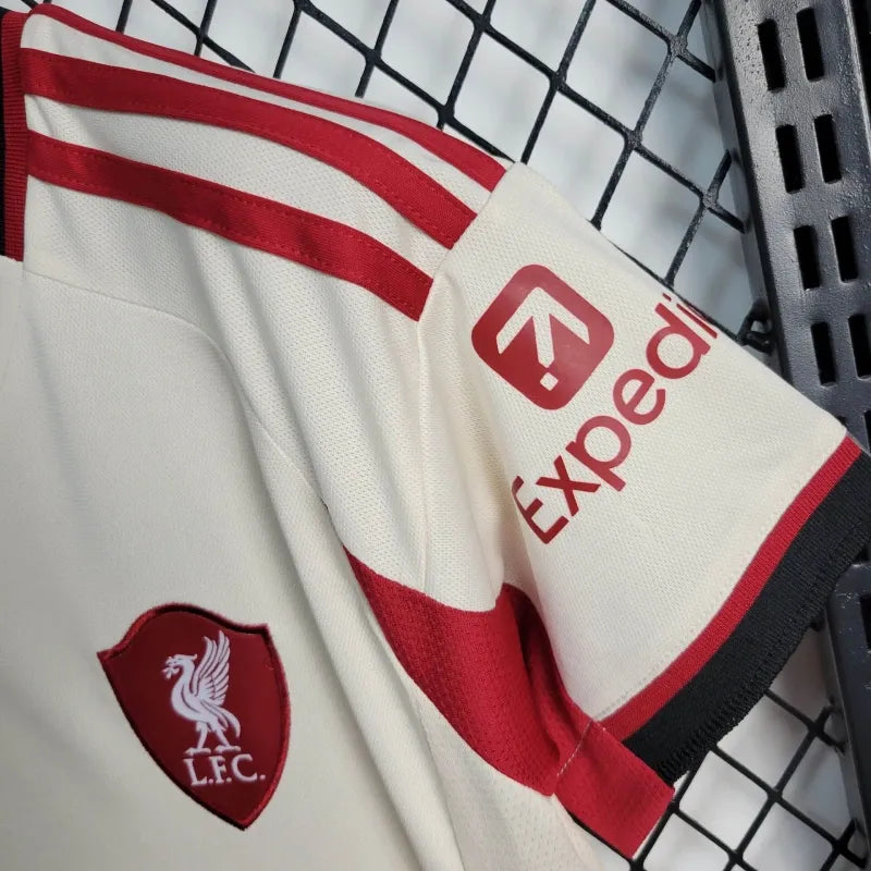 Camiseta Liverpool Visita 2025/26 Versión Mujer