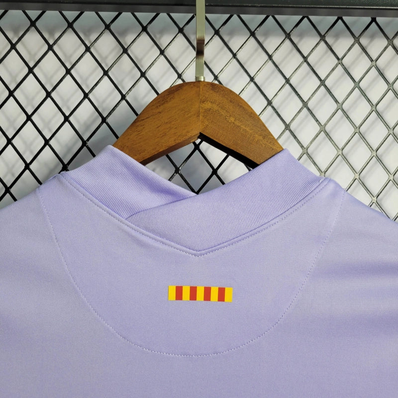 Camiseta FC Barcelona Visita Retro 2021/22