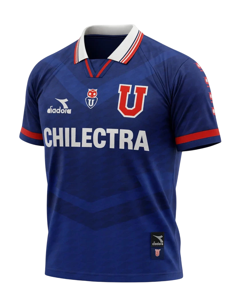 Camiseta Universidad de Chile 1996 Local manga larga | Retro