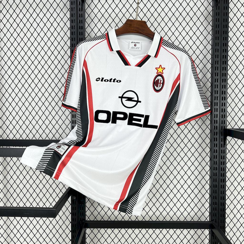Camiseta AC Milán Retro Visita 1997/98 Versión Fan