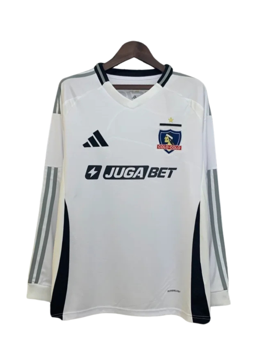 Camiseta Colo Colo Manga Larga Local 2025/26 Versión Fan