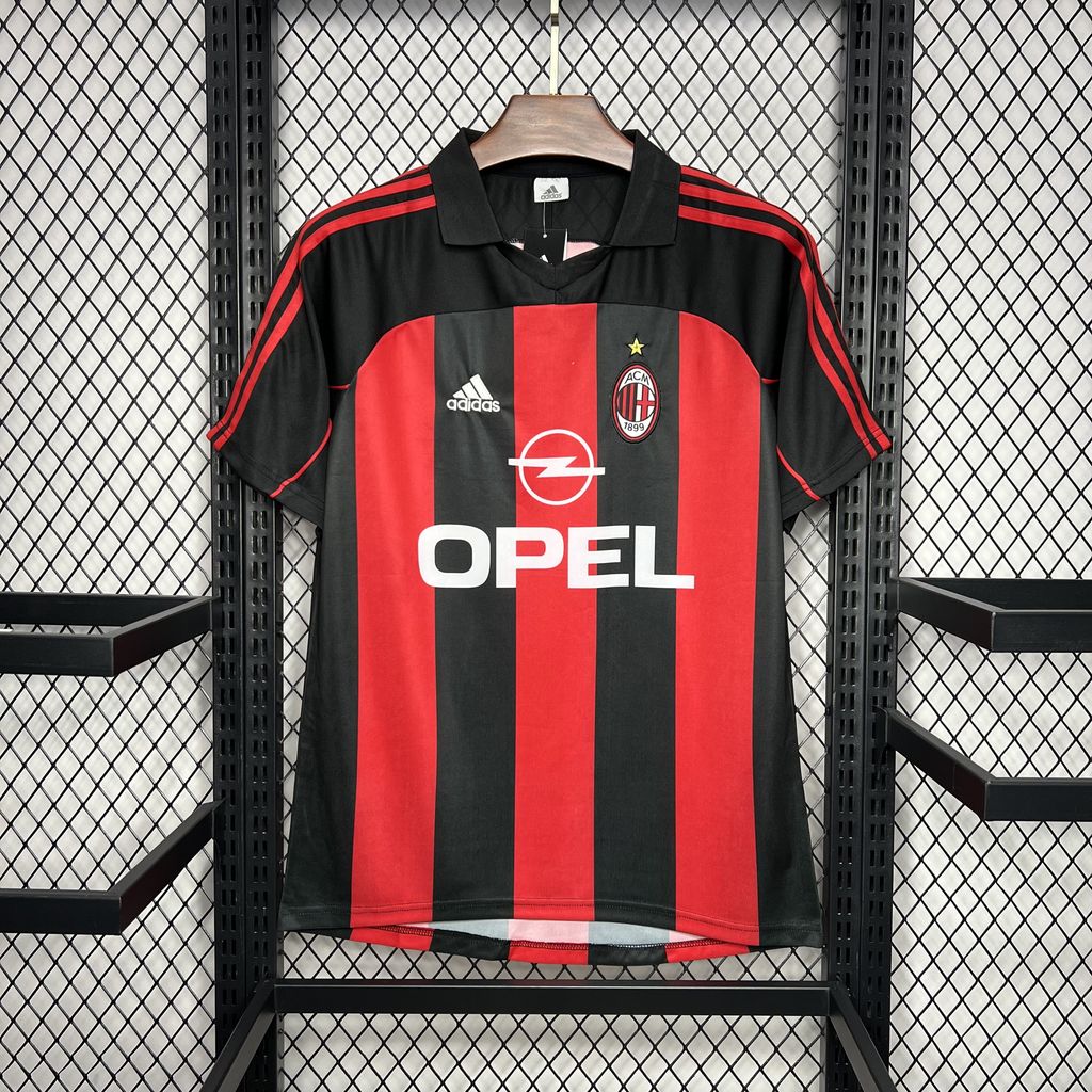 Camiseta AC Milán Local Retro 2000/02