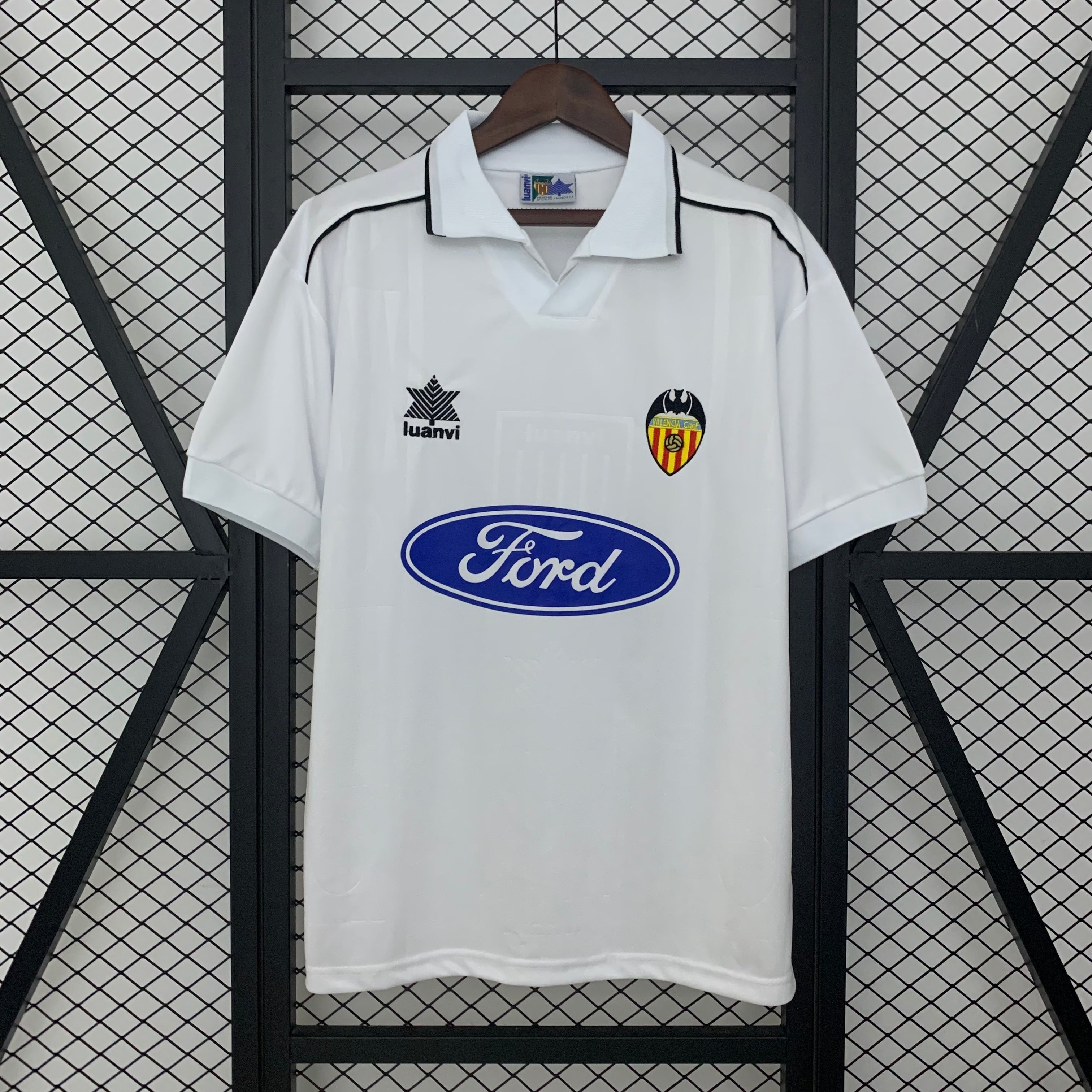 Camiseta Valencia CF Local Retro 1996/97 Versión Fan