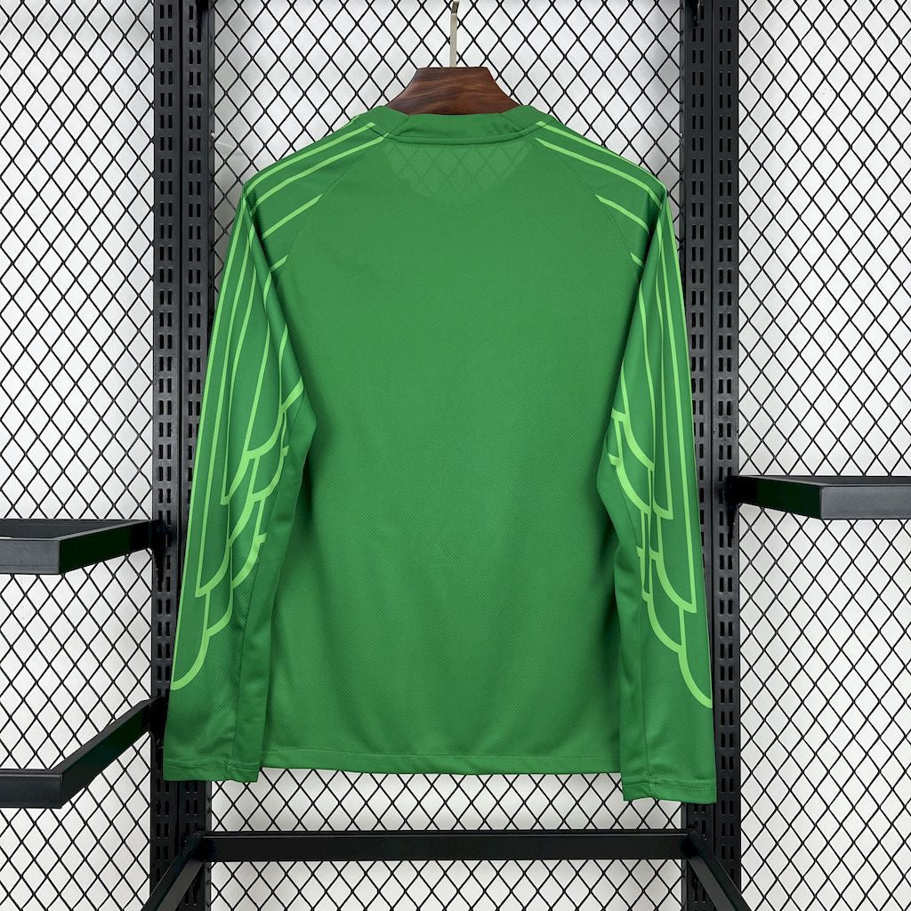 Paris Saint-Germain Portero Verde 2025/26 Manga Larga Versión Fan
