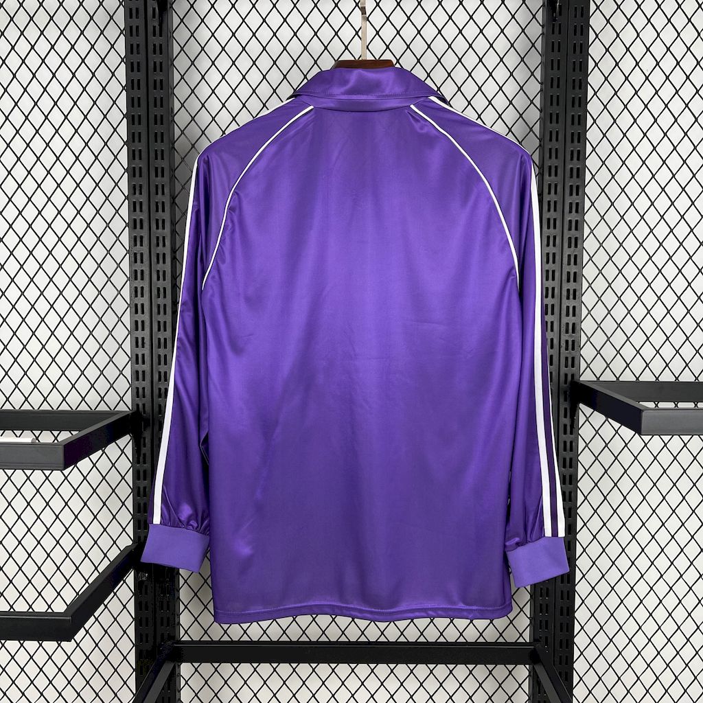Camiseta Real Madrid Tercera Manga Larga Retro 1984/85 Versión Fan