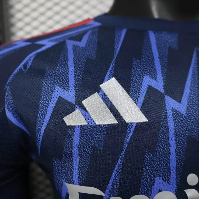 Camiseta Arsenal Visita Manga Larga 2025/26 Versión Jugador