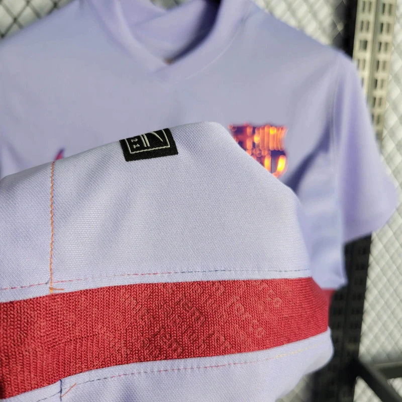 Camiseta FC Barcelona Visita Retro 2021/22