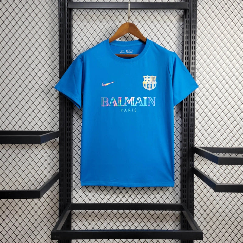 Camiseta Barcelona Special Edition BALMAIN 2024 | Versión fan