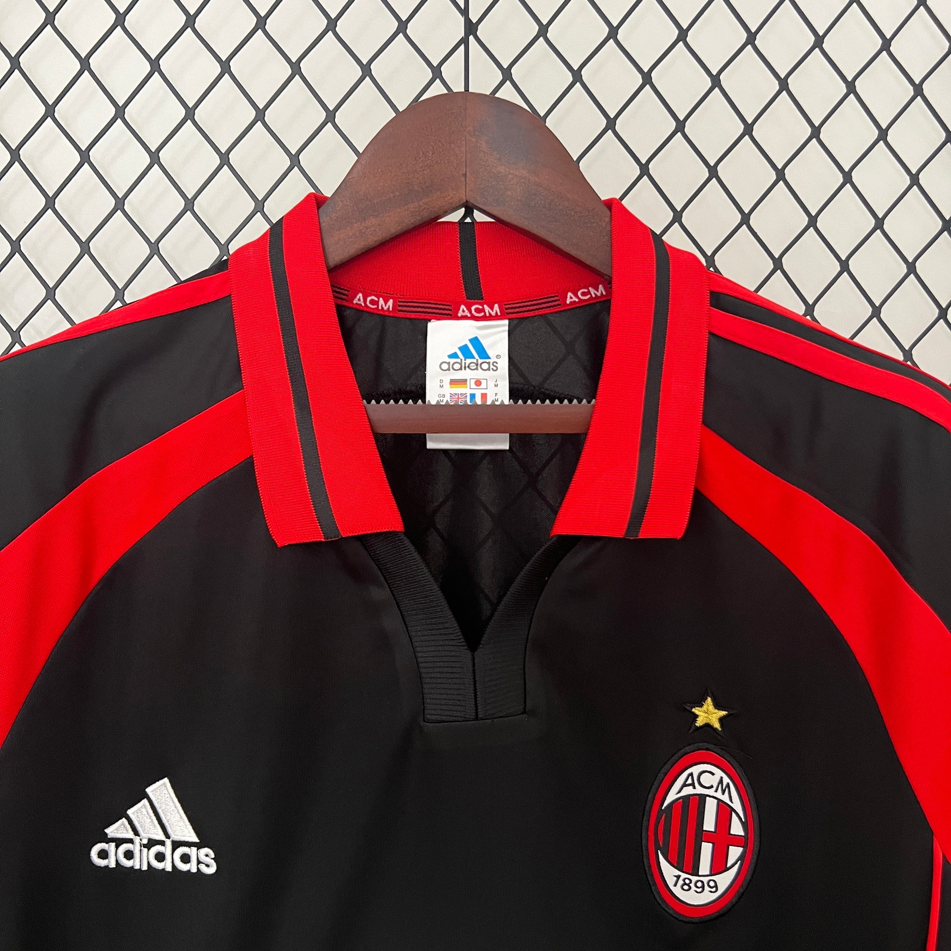 Camiseta AC Milán Tercera Retro 2000/01