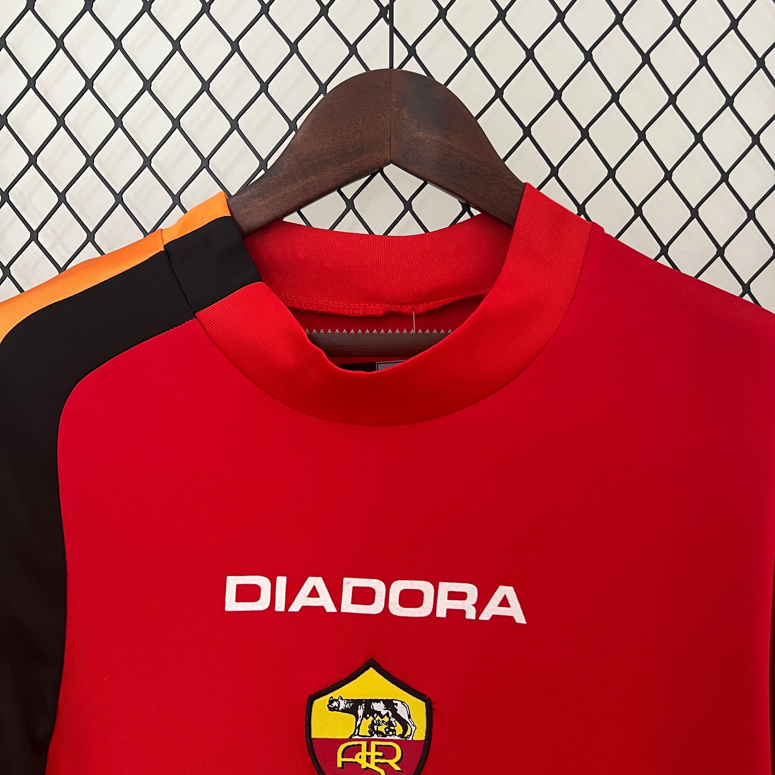 Camiseta AS Roma Local Retro 2004/05