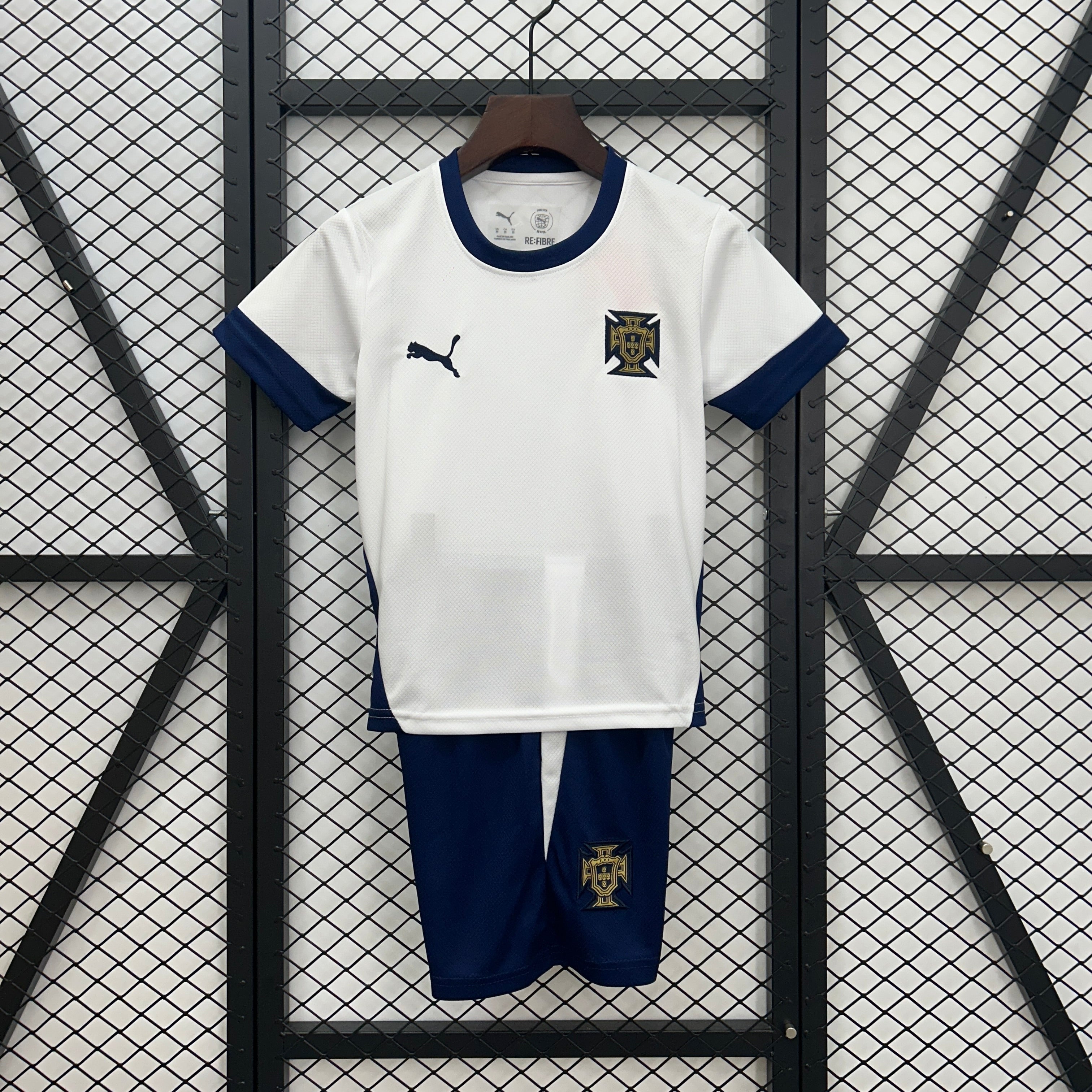 Portugal Kit Niño Entrenamiento Blanca 2025/26