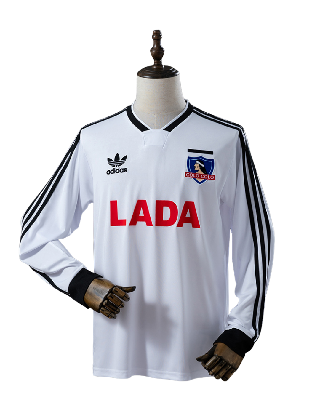 Camiseta Colo Colo 1991 Local Manga Larga Campeón copa Libertadores | Retro