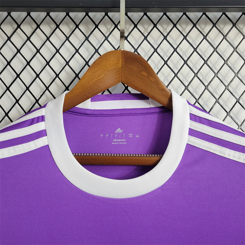 Camiseta Real Madrid Visita Manga Larga Retro 2016/17