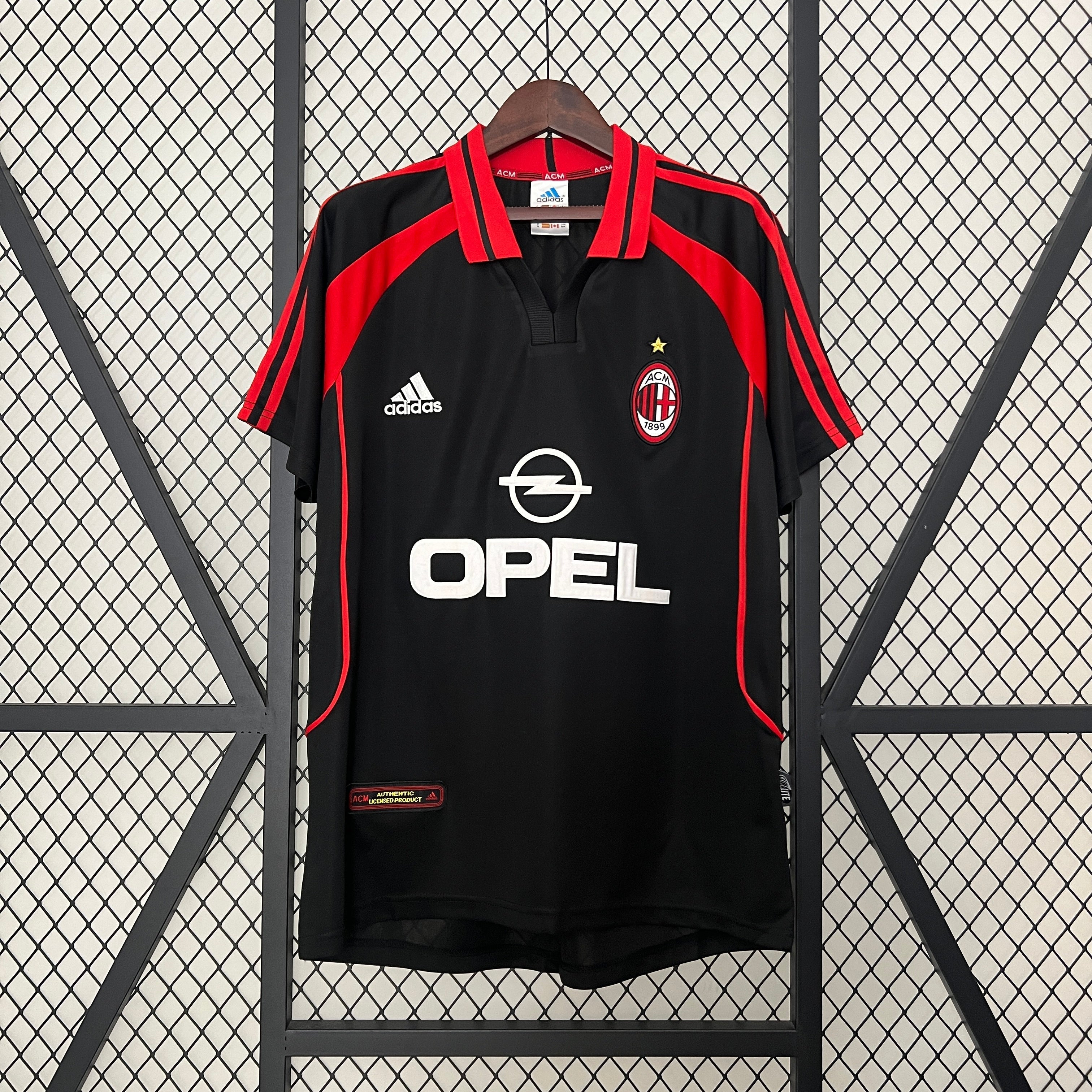 Camiseta AC Milán Tercera Retro 2000/01