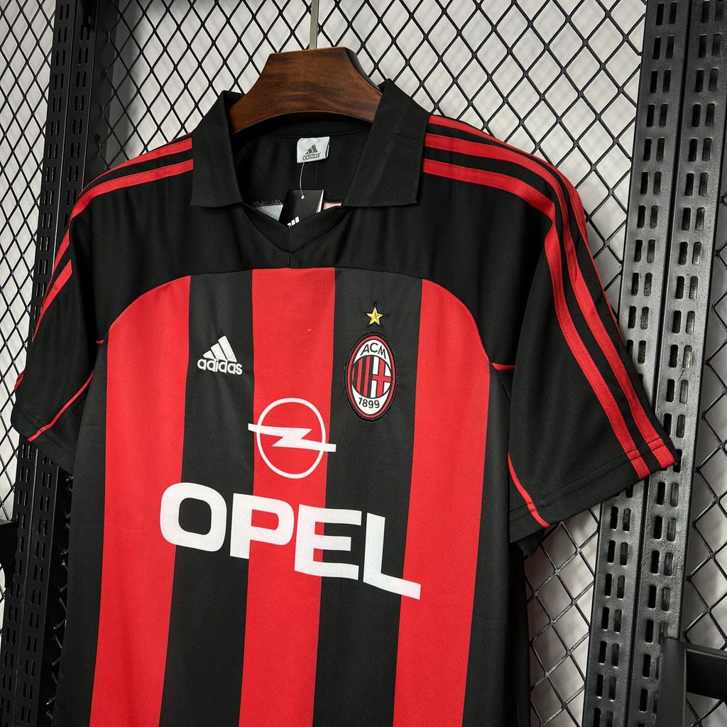 Camiseta AC Milán Local Retro 2000/02