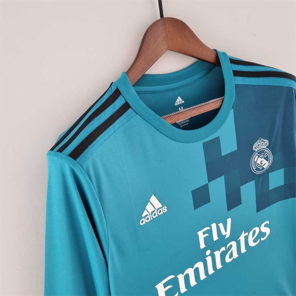 Real Madrid Tercera Manga Larga Retro 2017/18