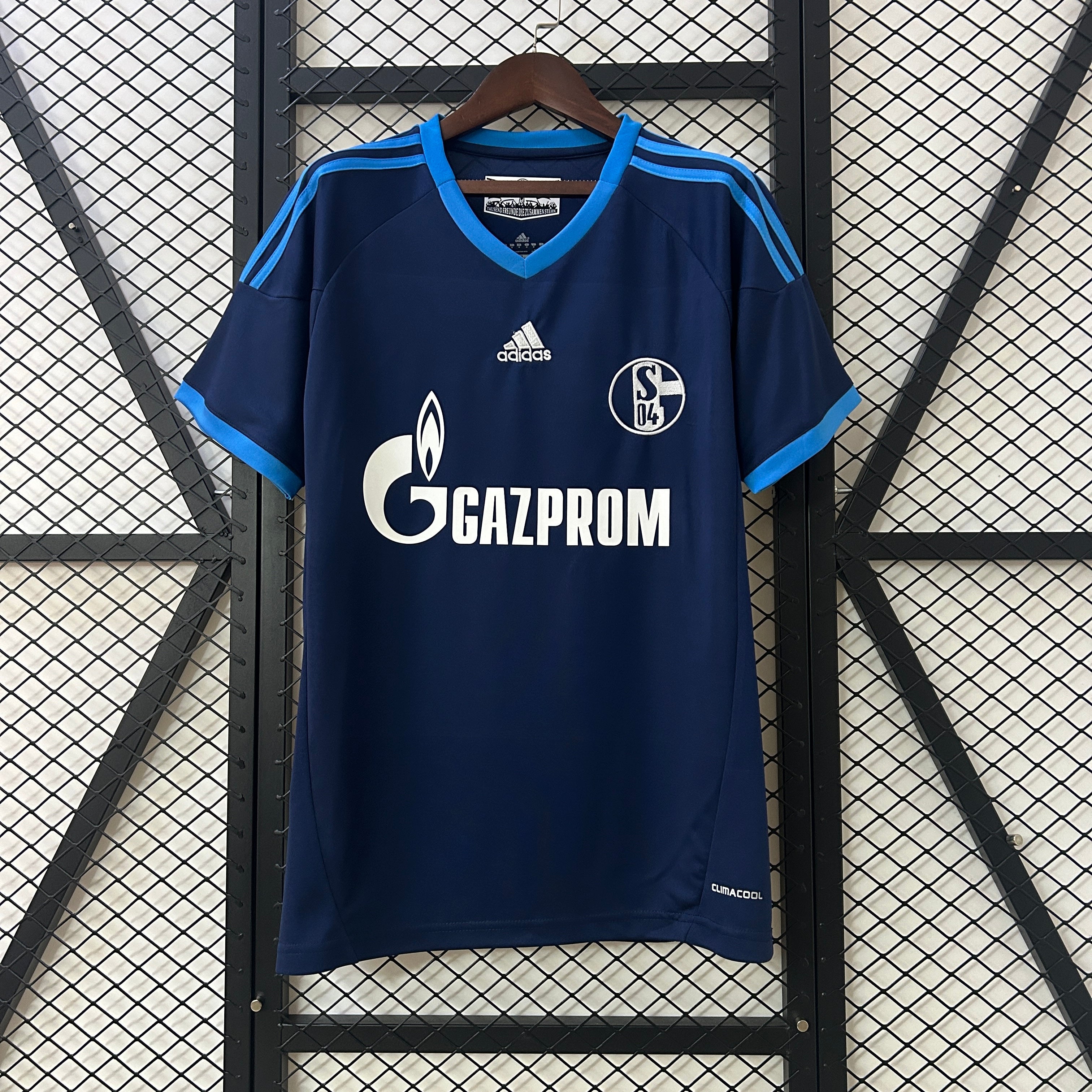 Camiseta Schalke 04 Visita Retro 2010/11 Versión Fan