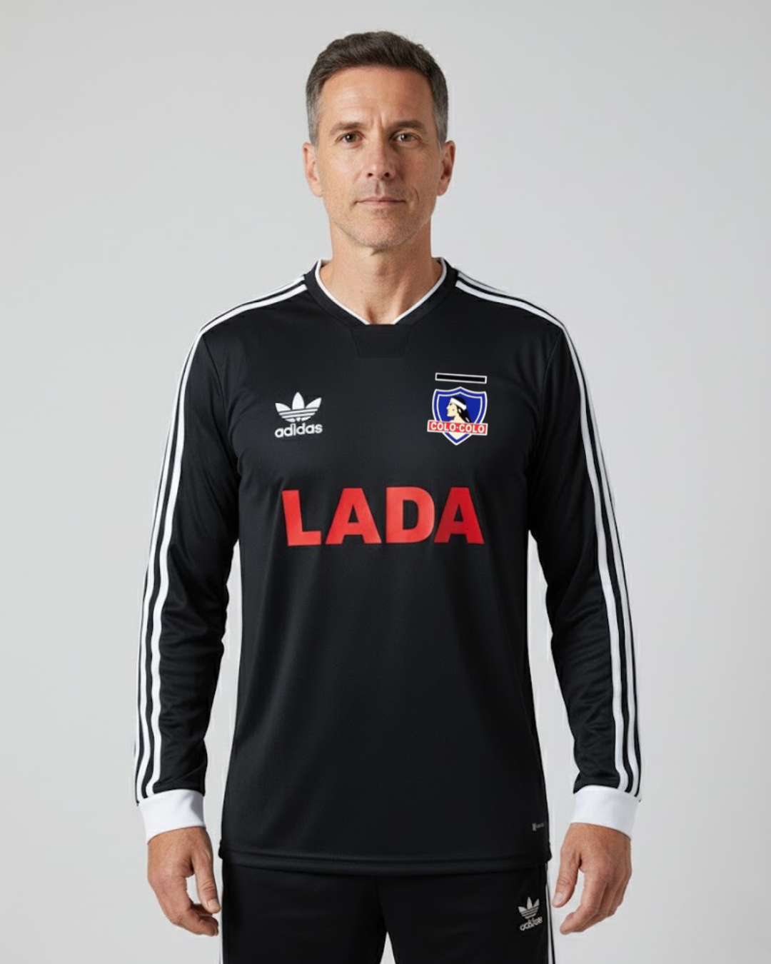 Camiseta Colo Colo 1991 Visita Manga Larga Campeón copa Libertadores | Retro