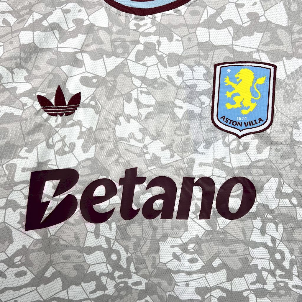 Camiseta Aston Villa Tercera 2025/26 Versión Fan