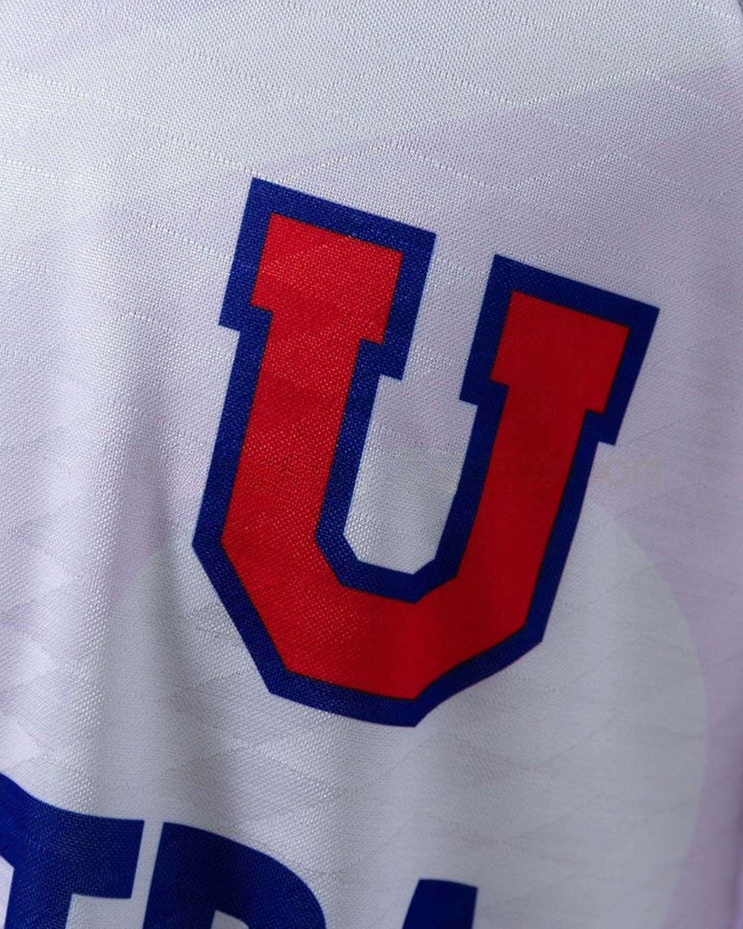 Camiseta Retro Universidad de Chile 1996 Visita Manga Larga