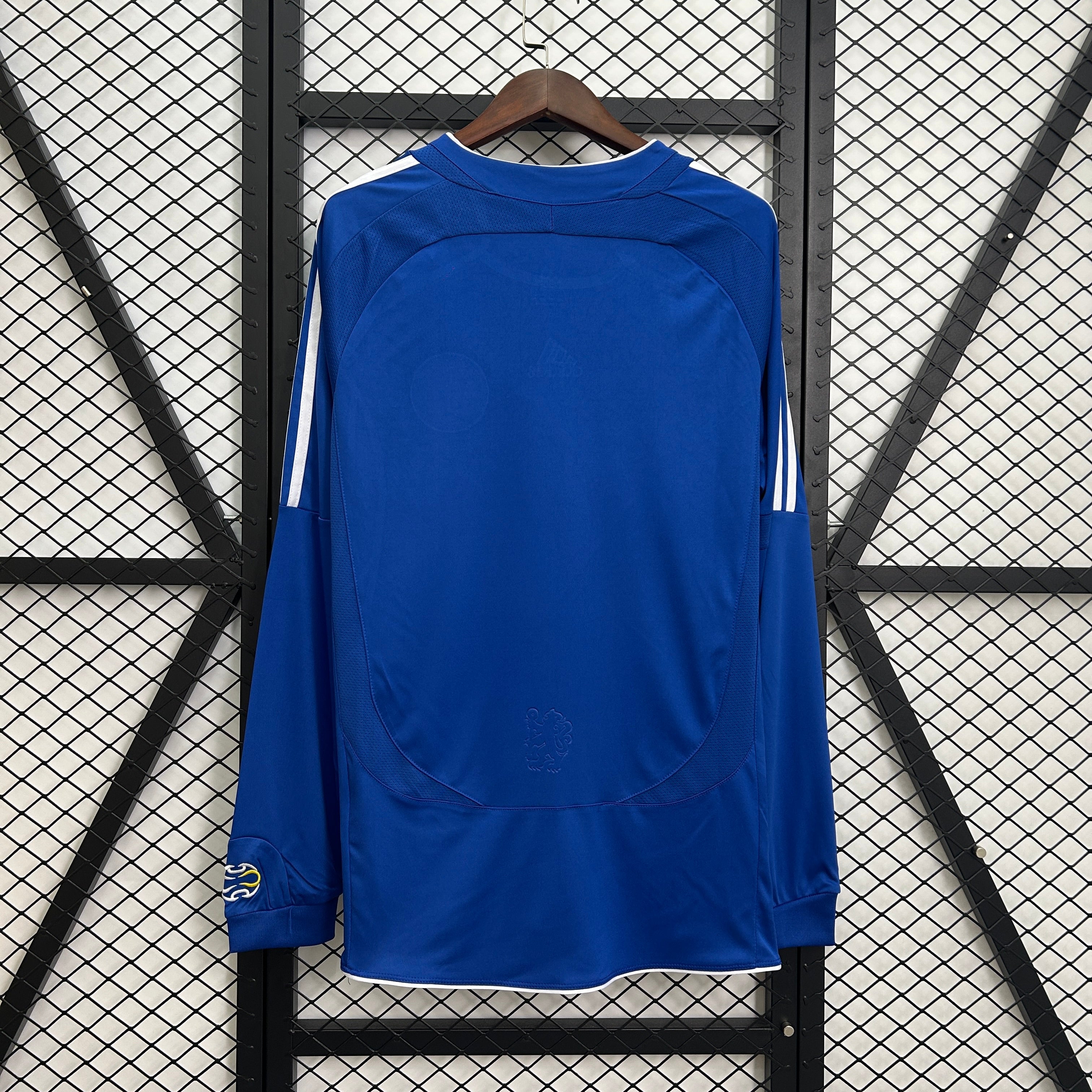 Camiseta Chelsea Manga Larga Local Retro 2006/07 Versión Fan