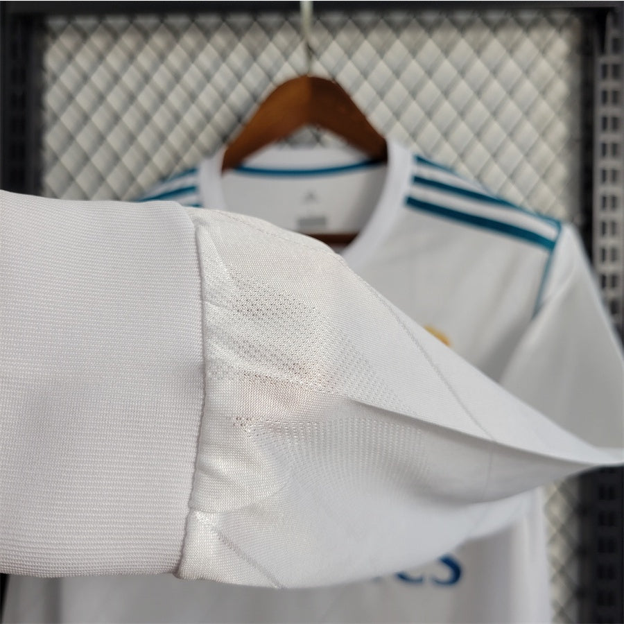 Camiseta Real Madrid Local Manga Larga Retro 2017/18