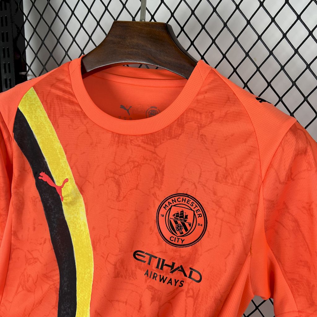 Camiseta Manchester City Tercera 2025/26 Versión Fan