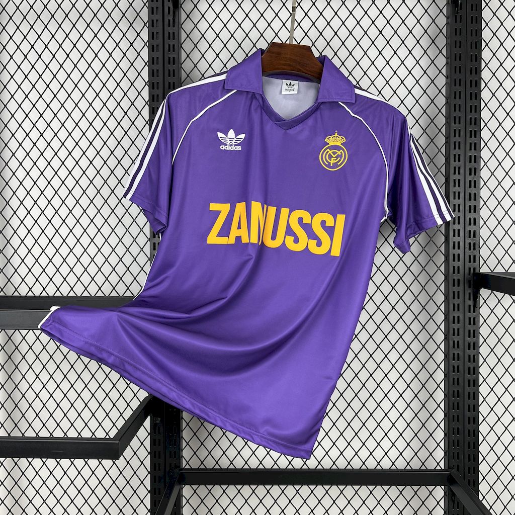 Camiseta Real Madrid Tercera Retro 1984/85 Versión Fan
