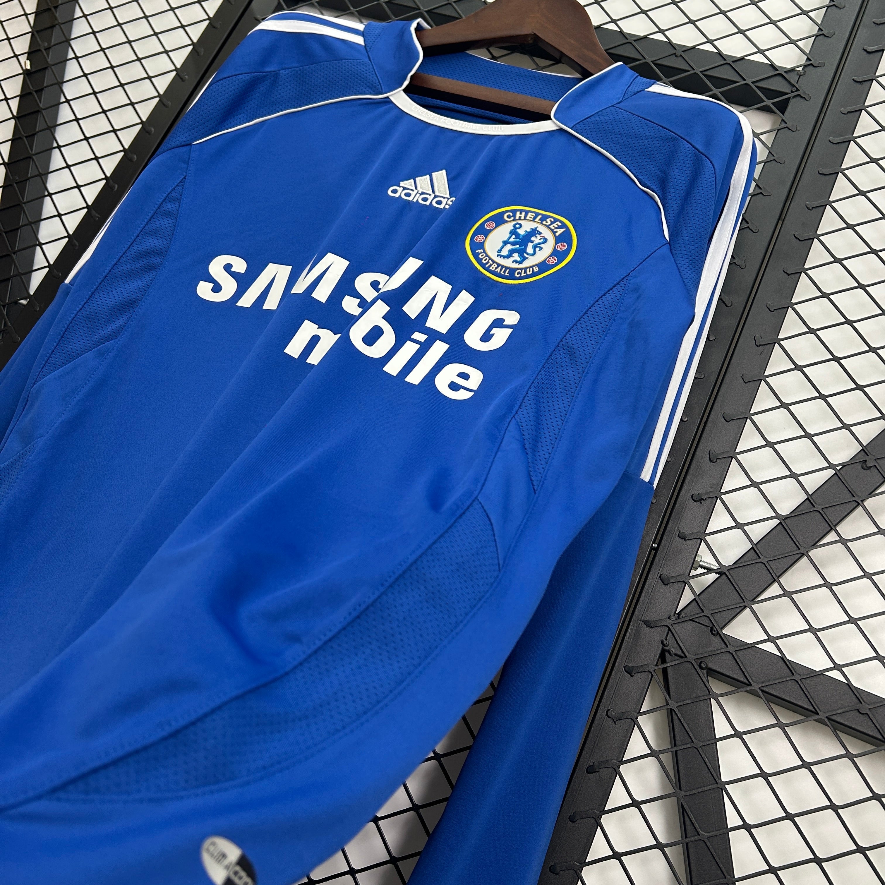 Camiseta Chelsea Manga Larga Local Retro 2006/07 Versión Fan