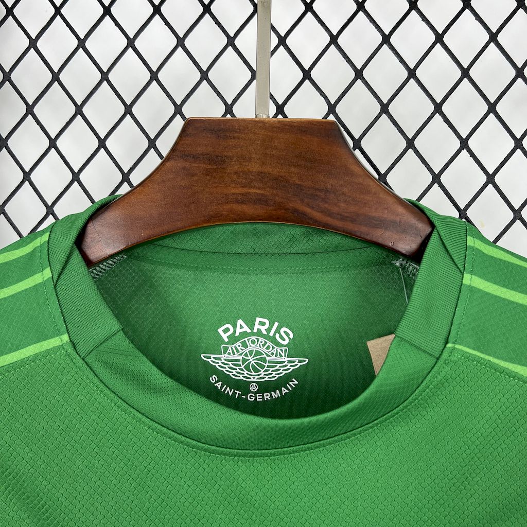 Paris Saint-Germain Portero Verde 2025/26 Manga Larga Versión Fan