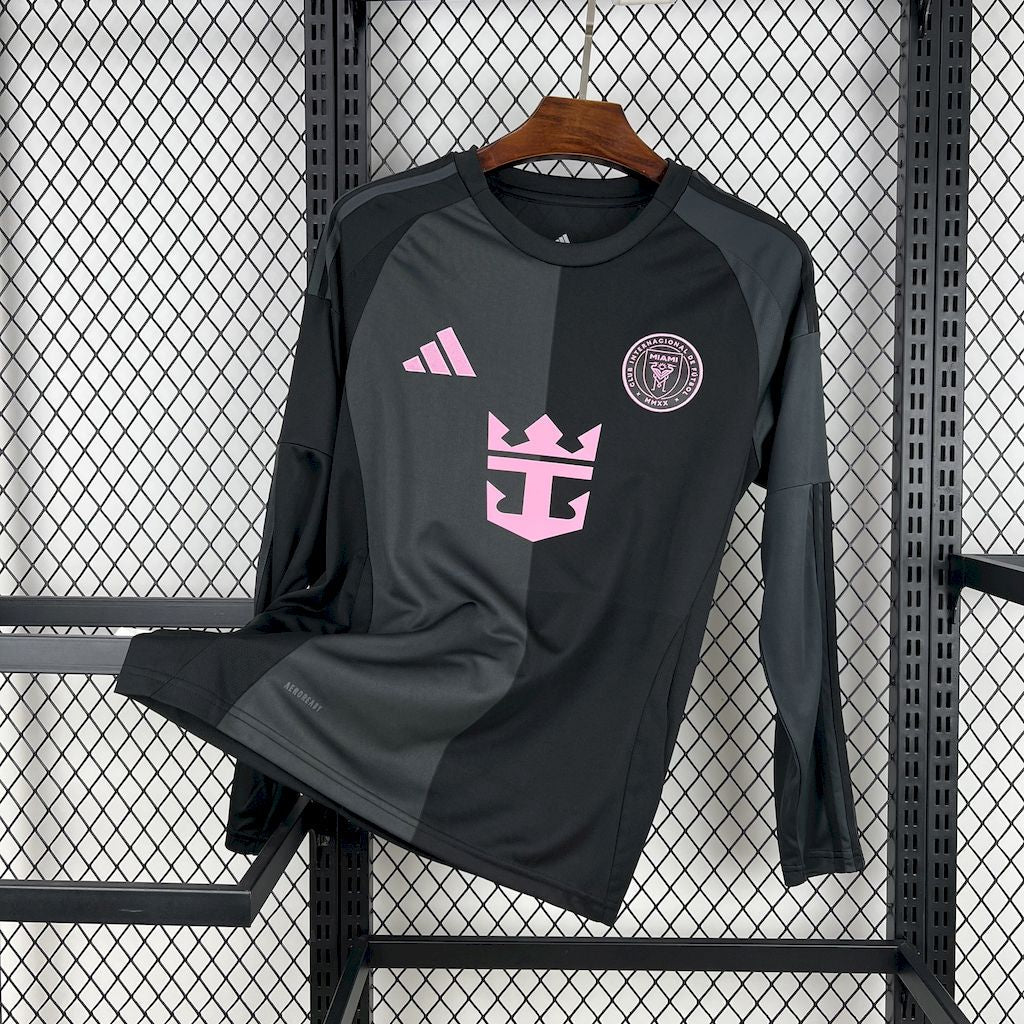 Camiseta Inter de Miami Manga Larga Visita 2025/26 Versión Fan