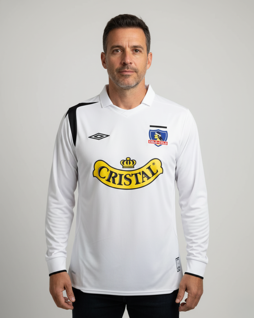 Camiseta Colo Colo 2006 Local manga larga | Retro