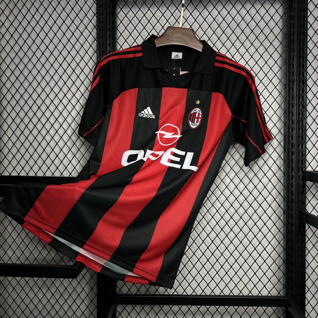 Camiseta AC Milán Local Retro 2000/02