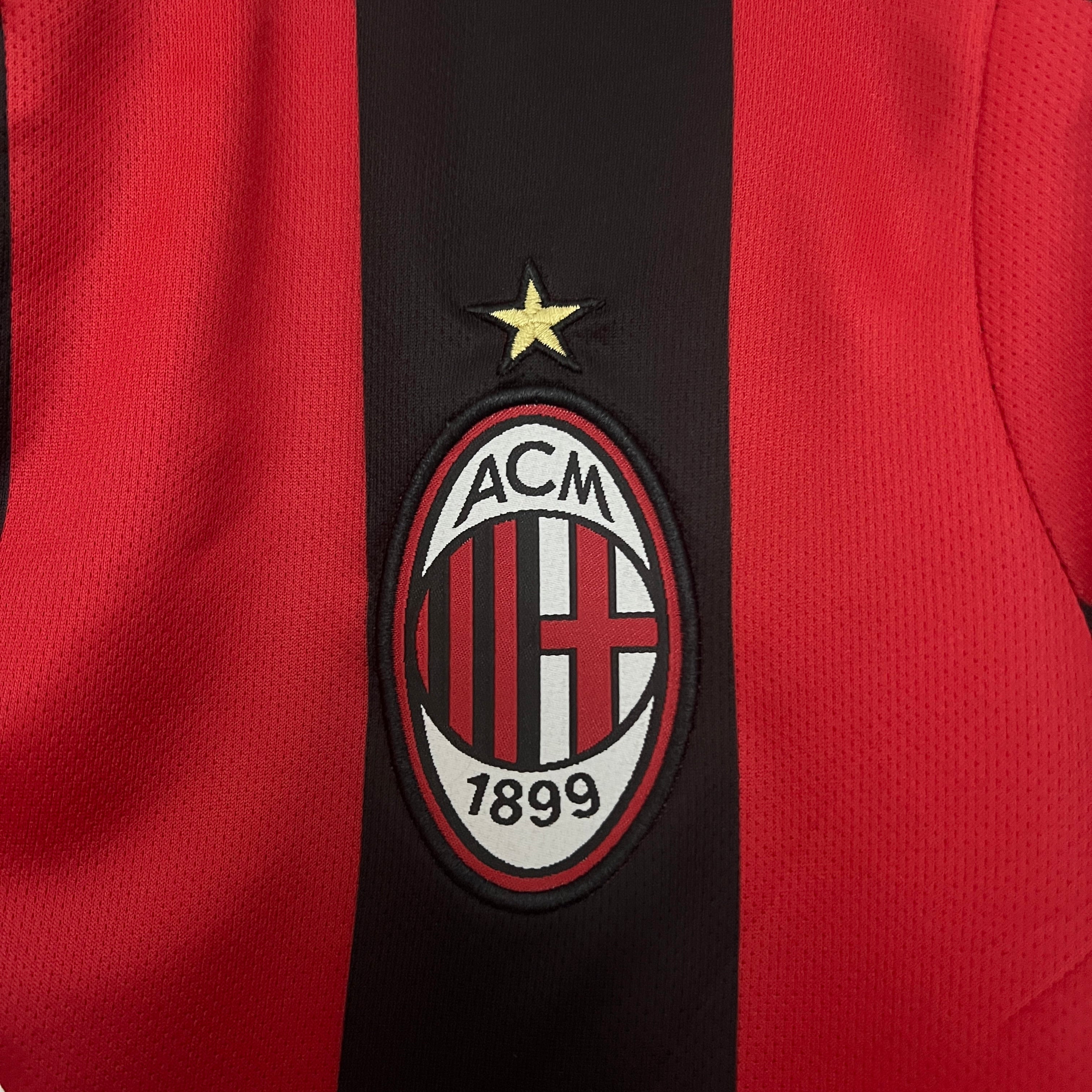 Camiseta AC Milán Local Retro 2003/04 Versión Fan