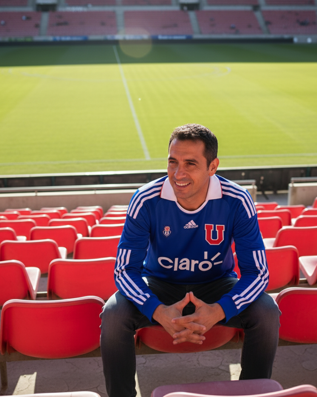 Camiseta Retro Universidad de Chile 2011 Local Manga Larga