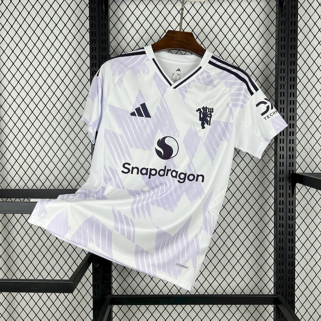 Camiseta Manchester United Visita 2025/26 Versión Fan