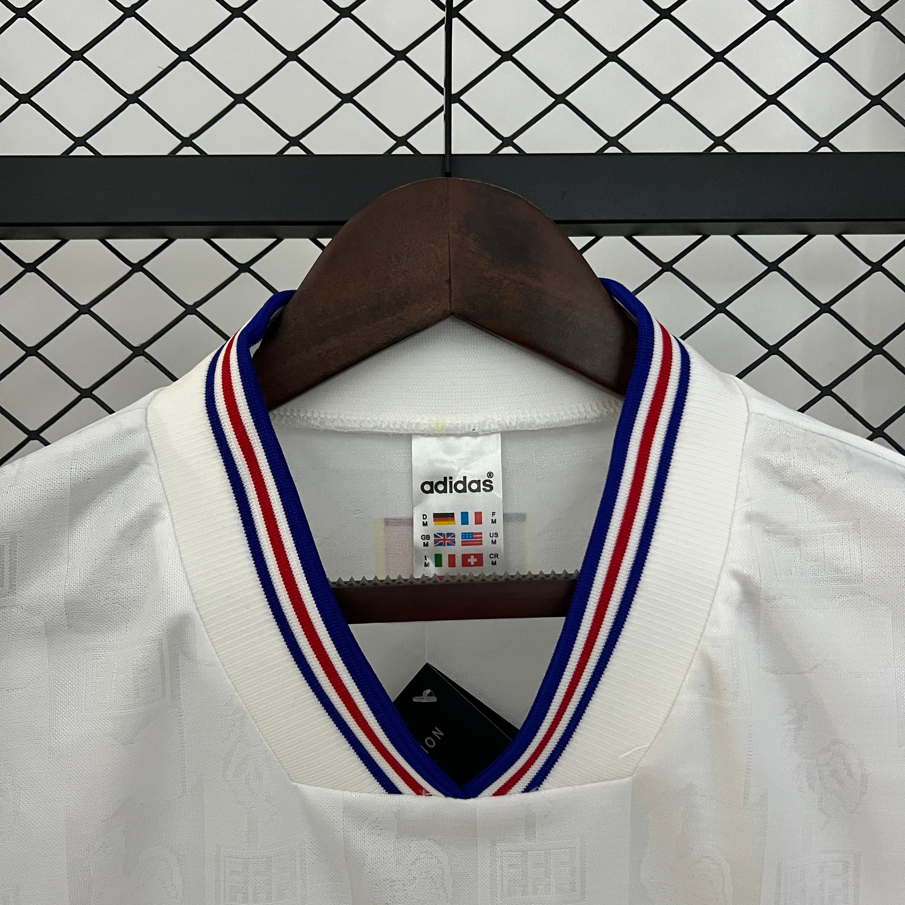 Camiseta Francia Visita Retro 1996 Versión Fan
