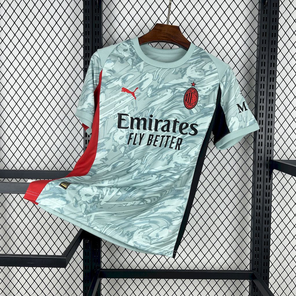 Camiseta AC Milán Portero 2025/26 Versión Fan