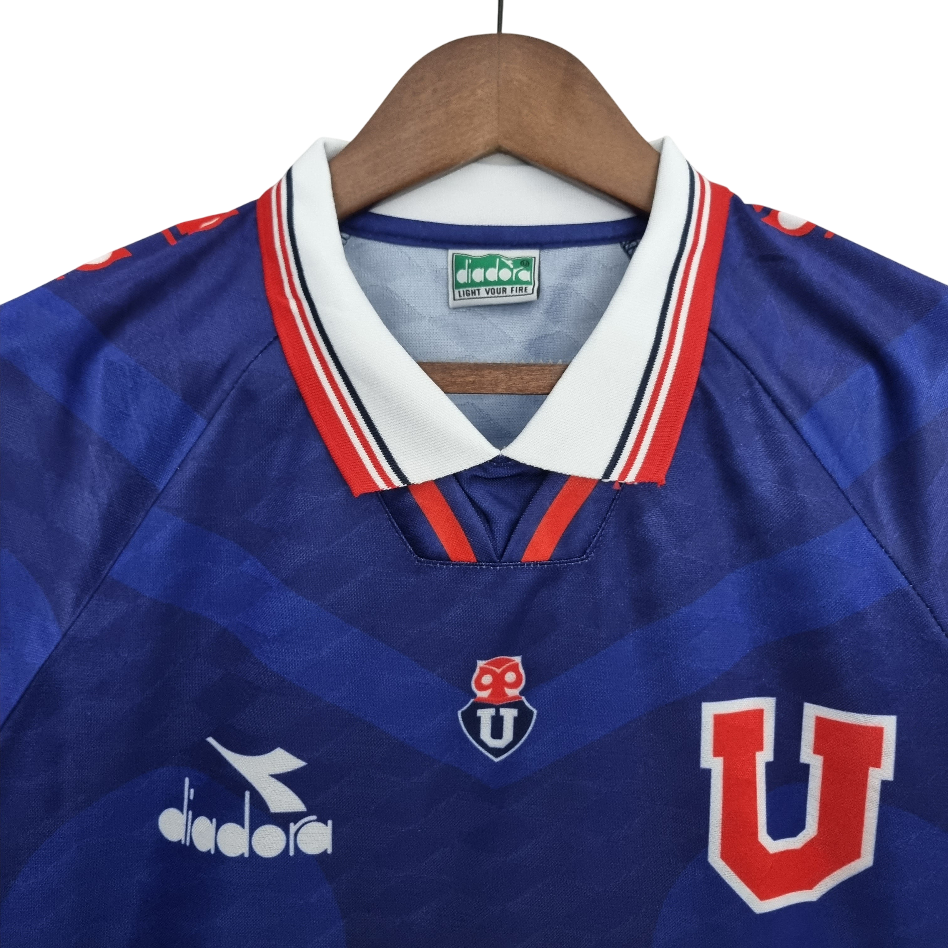 Camiseta Universidad de Chile 1996 Local manga larga | Retro