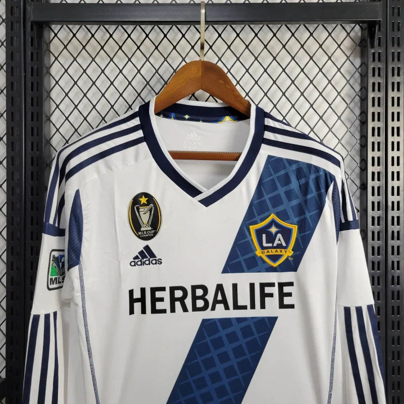 Camiseta LA Galaxy Local Retro Manga Larga 2012