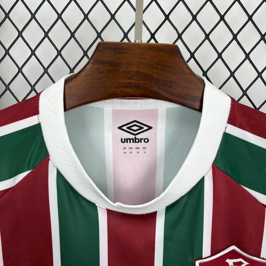 Camiseta Fluminense Local Manga Larga 2025/26 Versión Fan