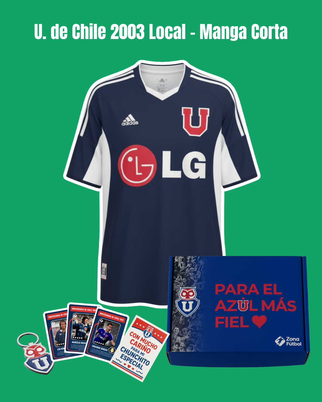 Caja Regalo U. de Chile - Edición "Para mi Chunchito más fiel" 💙