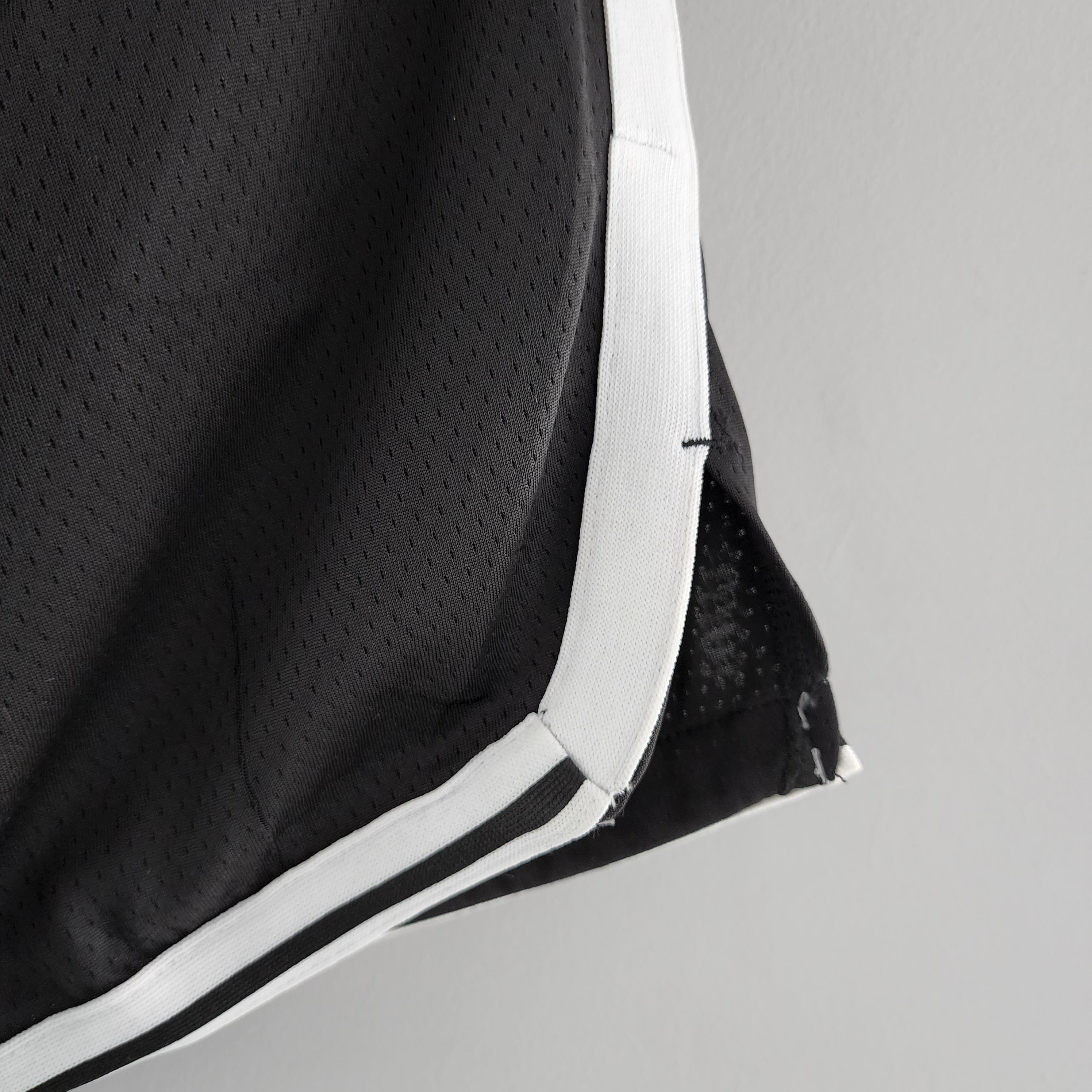 Camiseta NBA 75 Aniversario Brooklyn Nets Shorts Negros