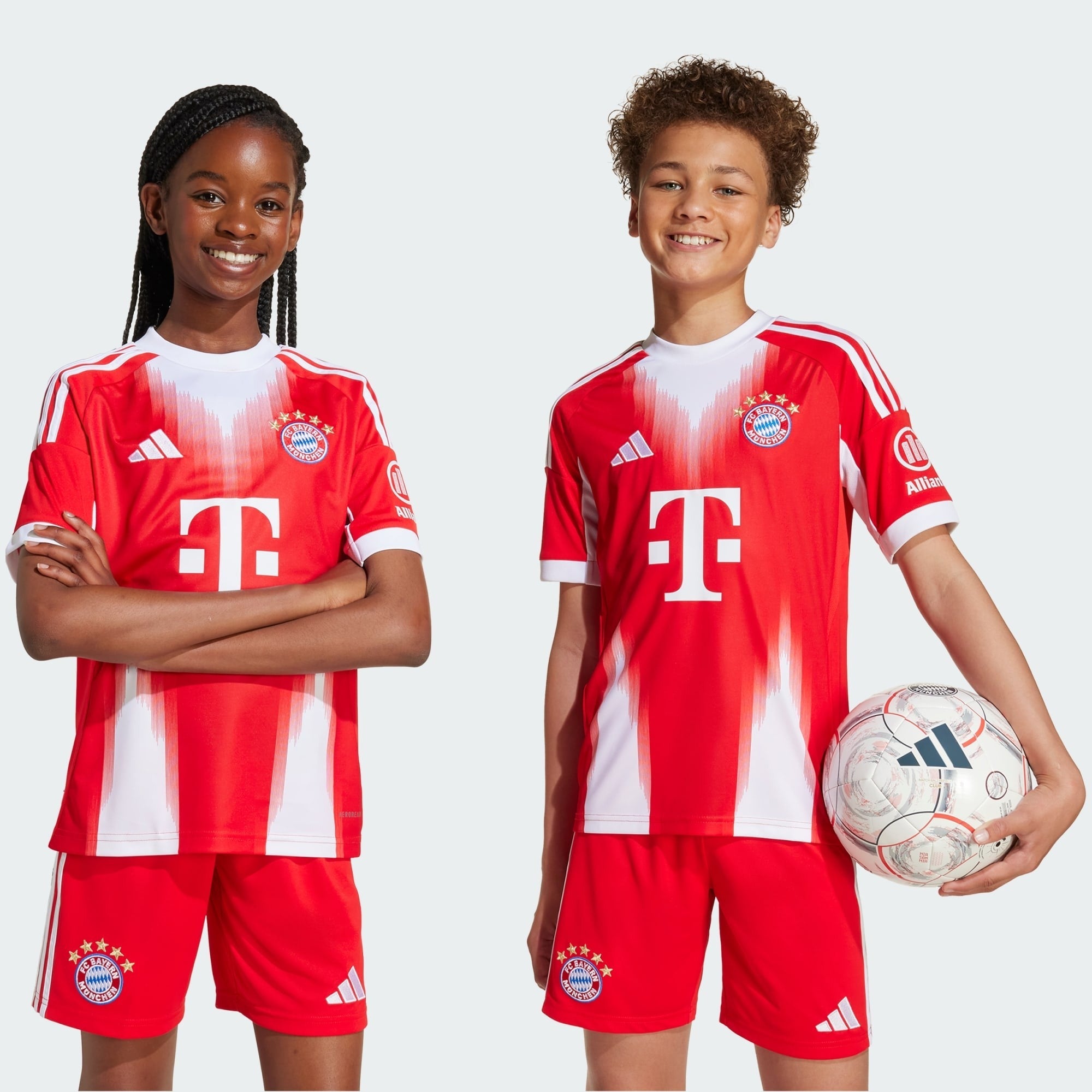 Camiseta Adidas Bayern Munchen Local 25/26 Niño