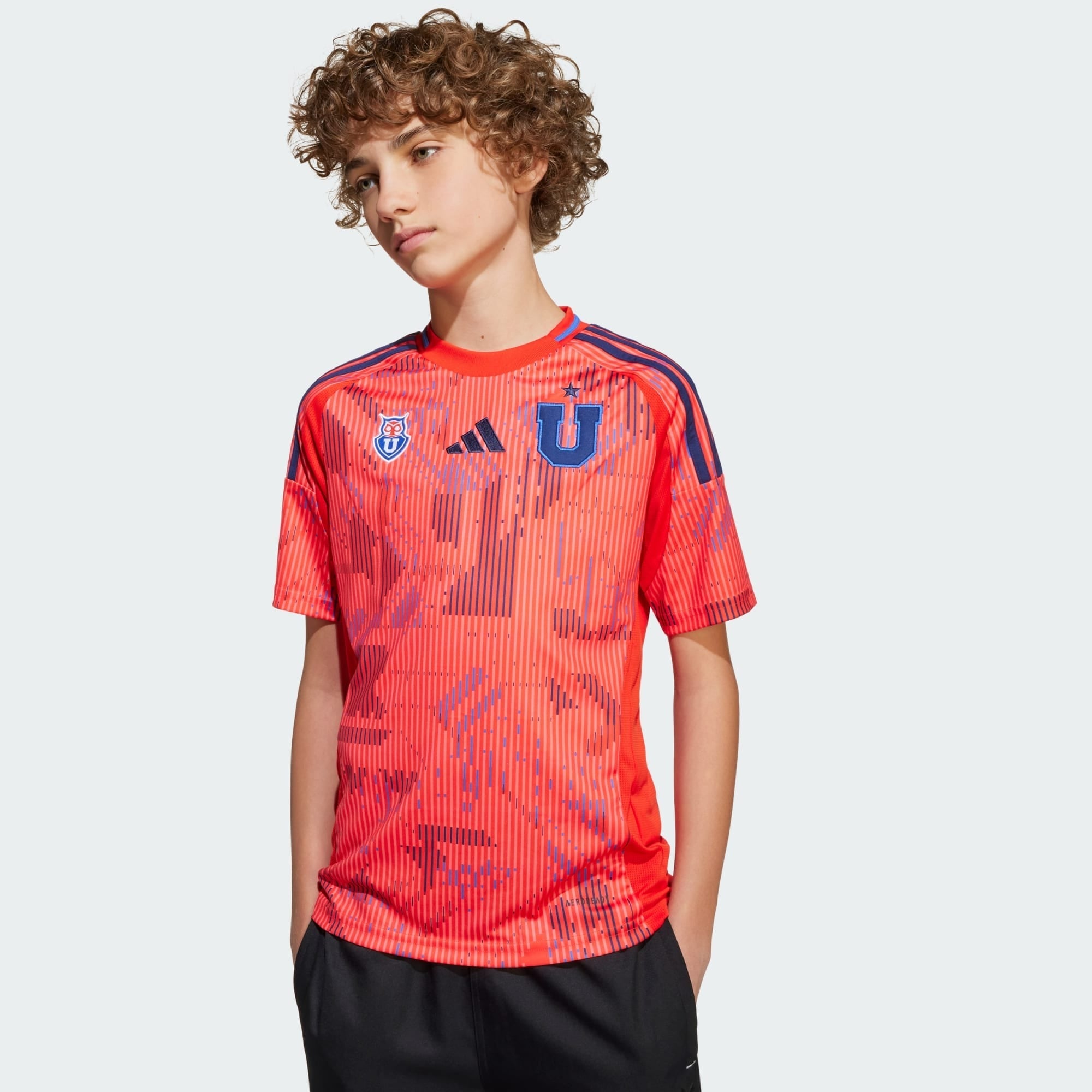 Camiseta Adidas Universidad de Chile Visita 2025 Niño