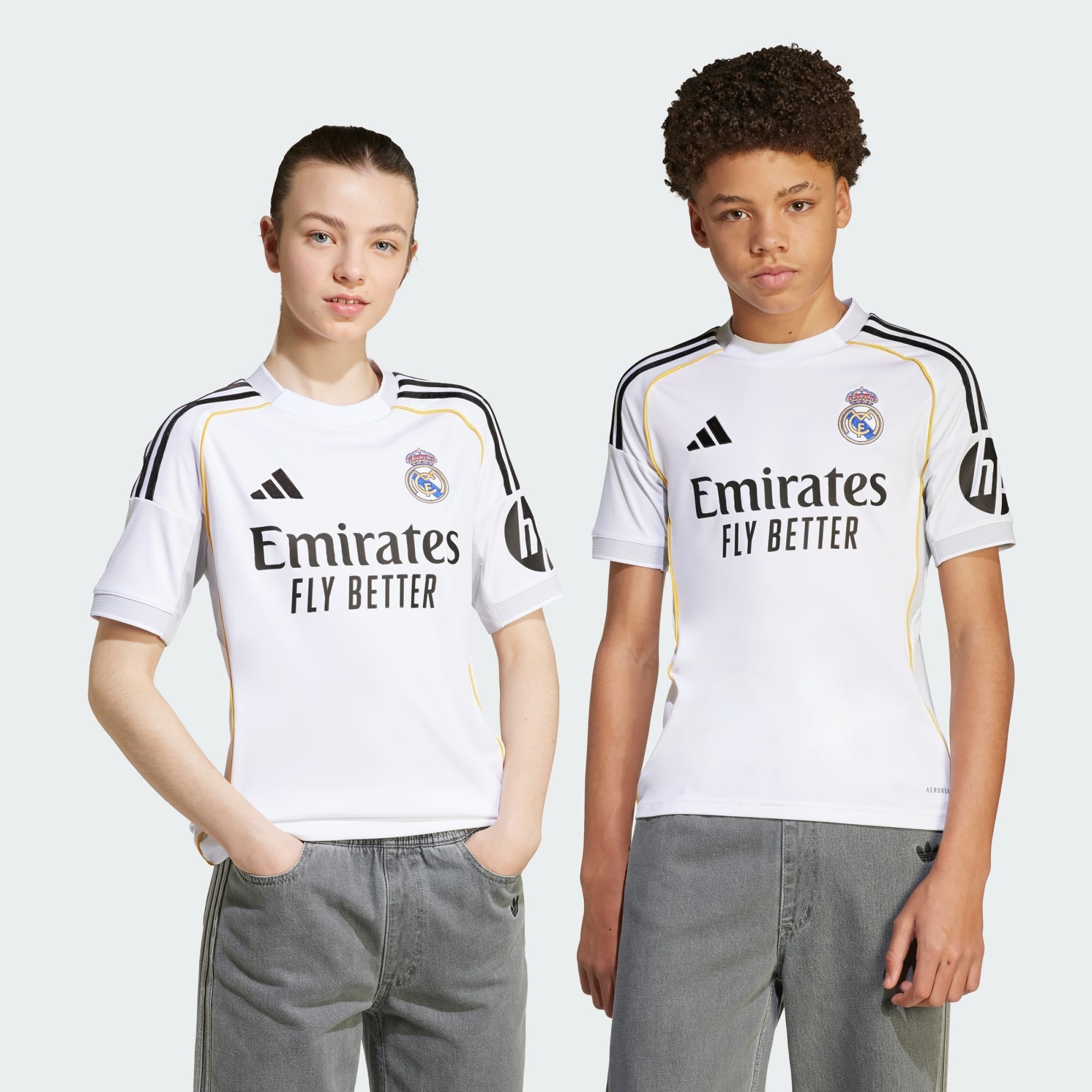 Camiseta Adidas Real Madrid Local 25/26 Niño