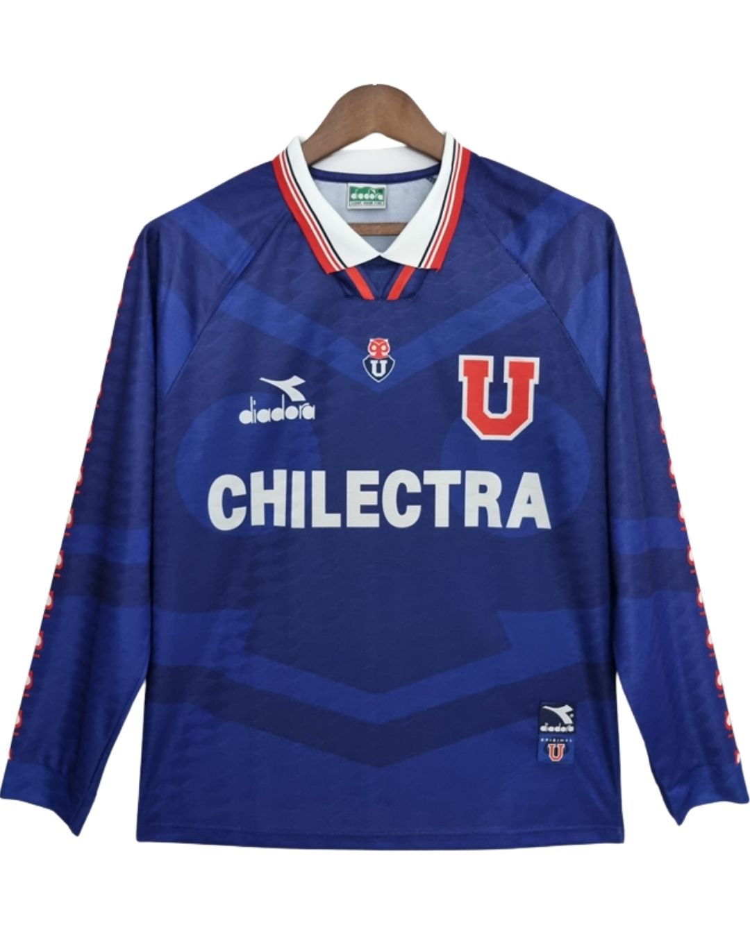 Camiseta Universidad de Chile 1996 Local manga larga | Retro
