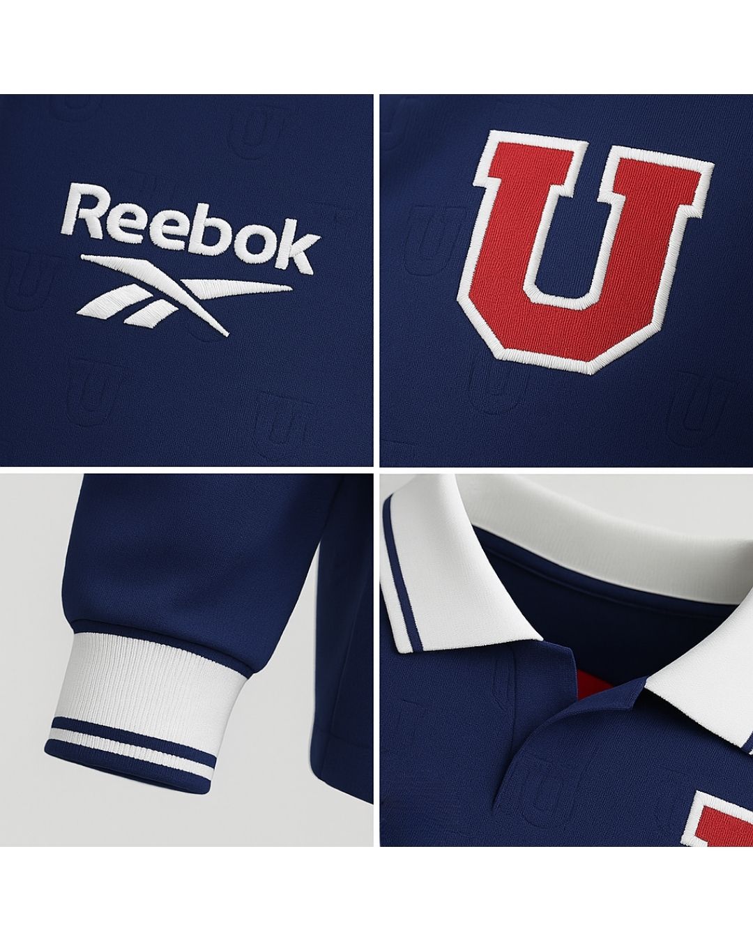 Camiseta Universidad de Chile 1998 Local manga larga Retro