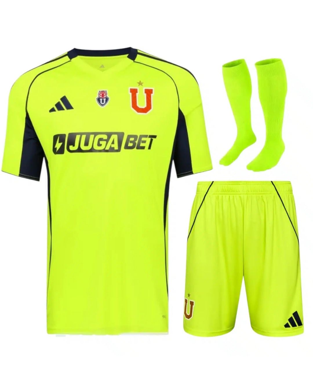Camiseta Niño Universidad de Chile Tercera + Regalo Short y calcetas