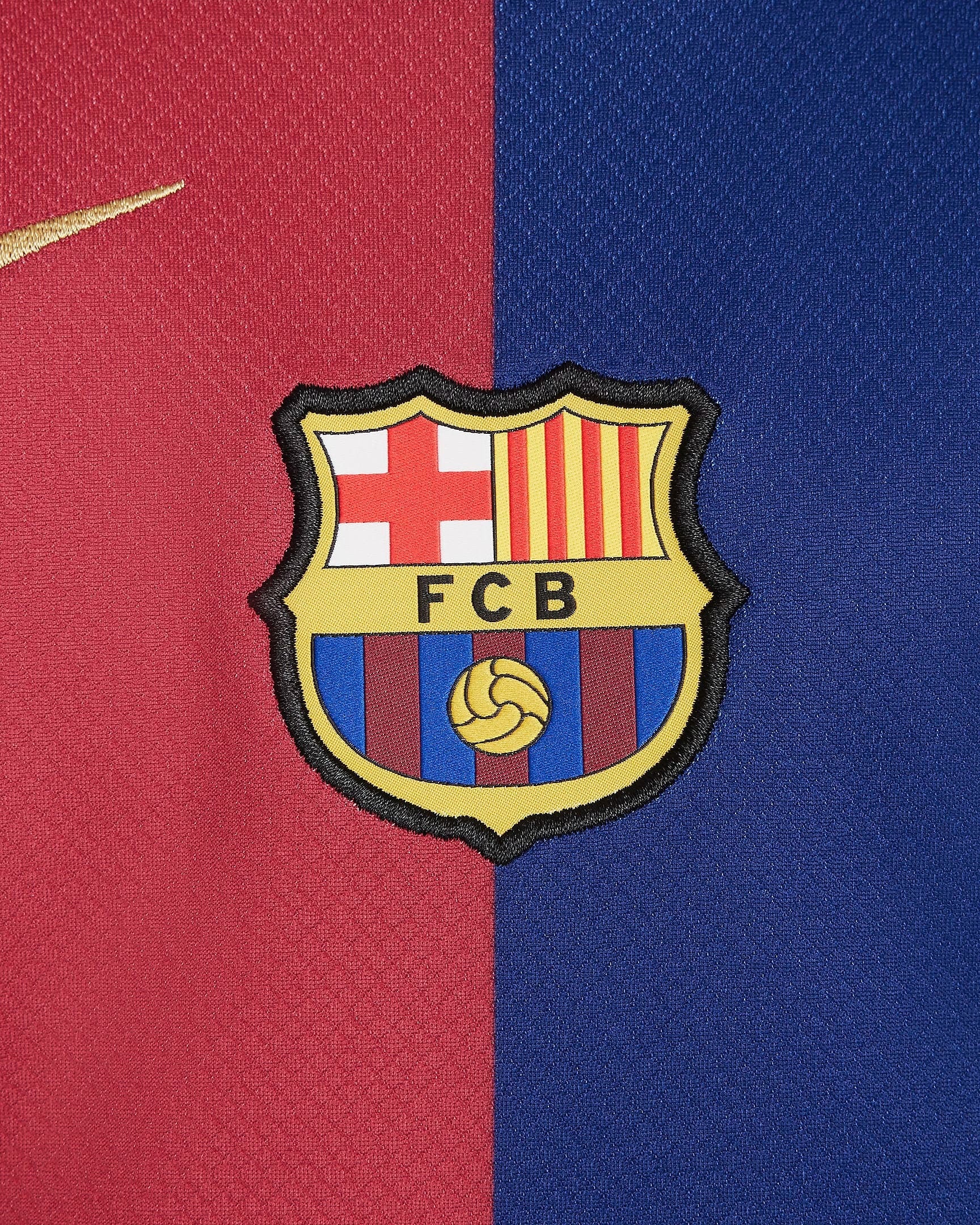 Camiseta Nike Barcelona local 24/25 Niño